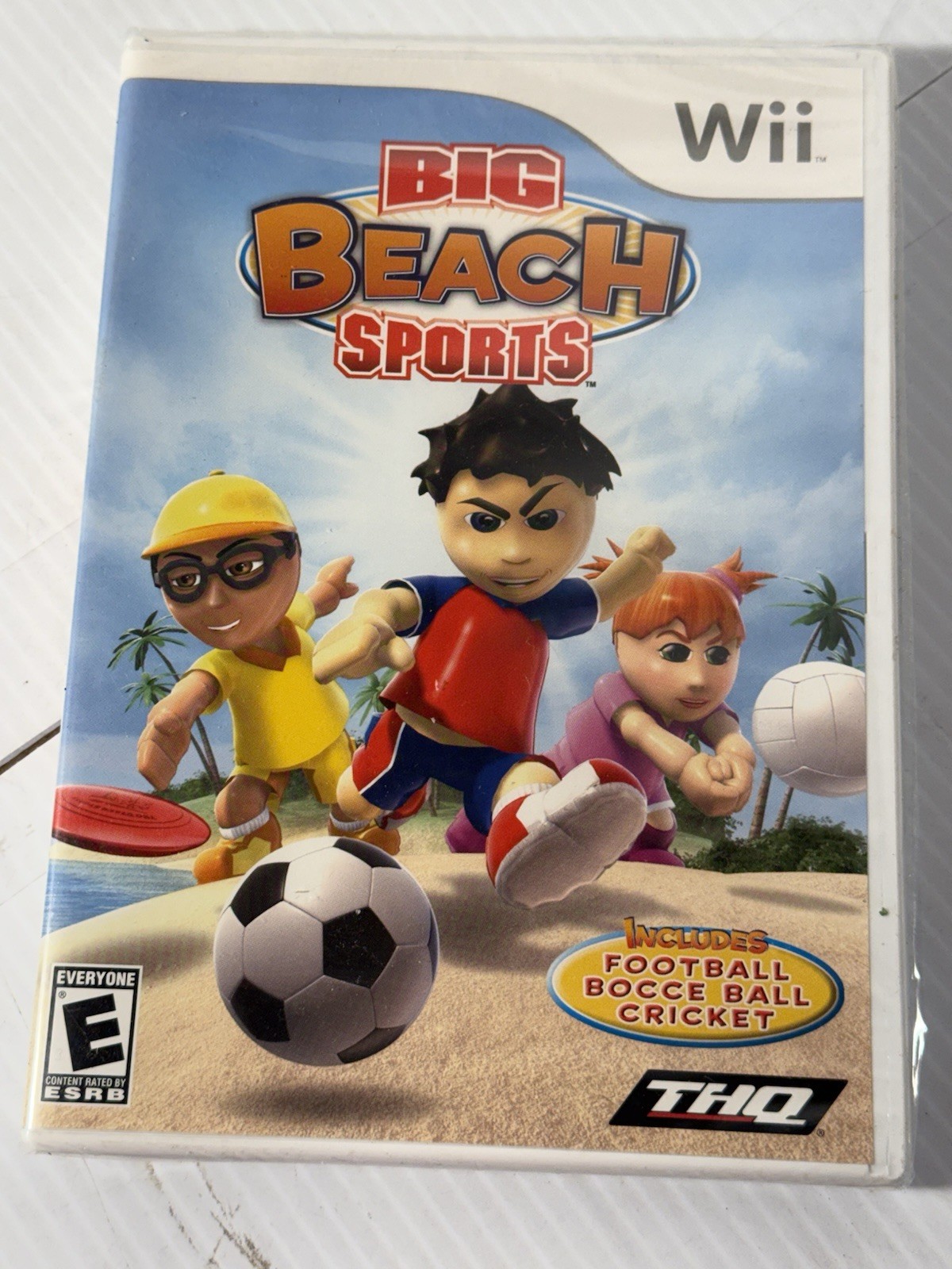 Lot Of 2 Sealed Wii Games. Acme Arsenal & Big Beach Sports