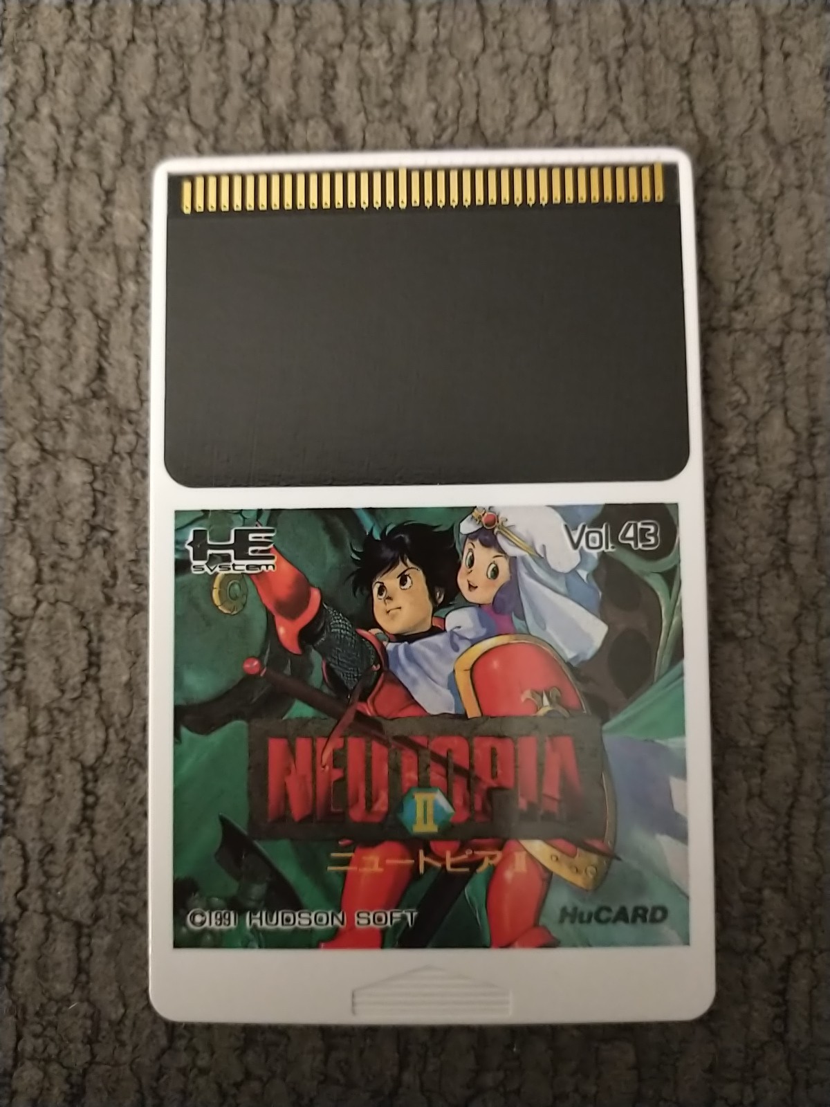Neutopia II PC Engine HuCard Game Only Japan Import US Seller Tested