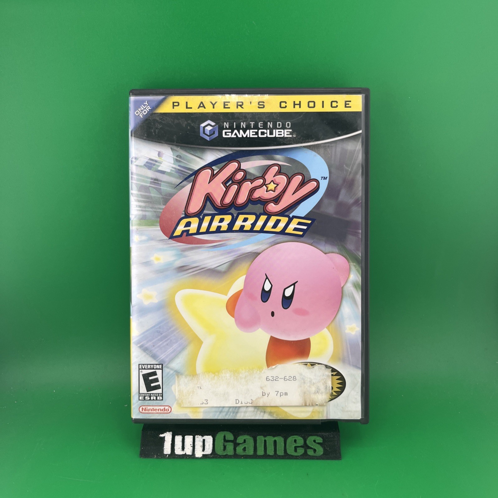 Kirby Air Ride Nintendo Game Cube Black Label No Game ONLY CASE (T14)