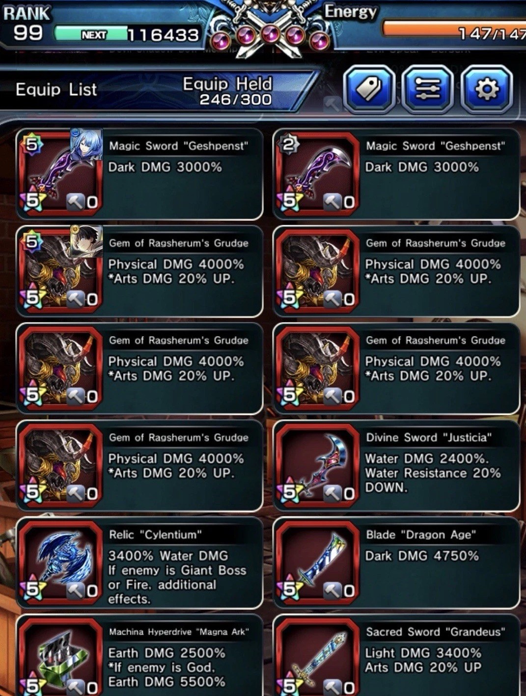 Grand Summoners (16 Ascend)