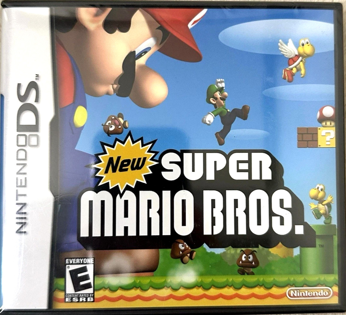 Brand New Sealed New Super Mario Bros – Nintendo DS Free Shipping