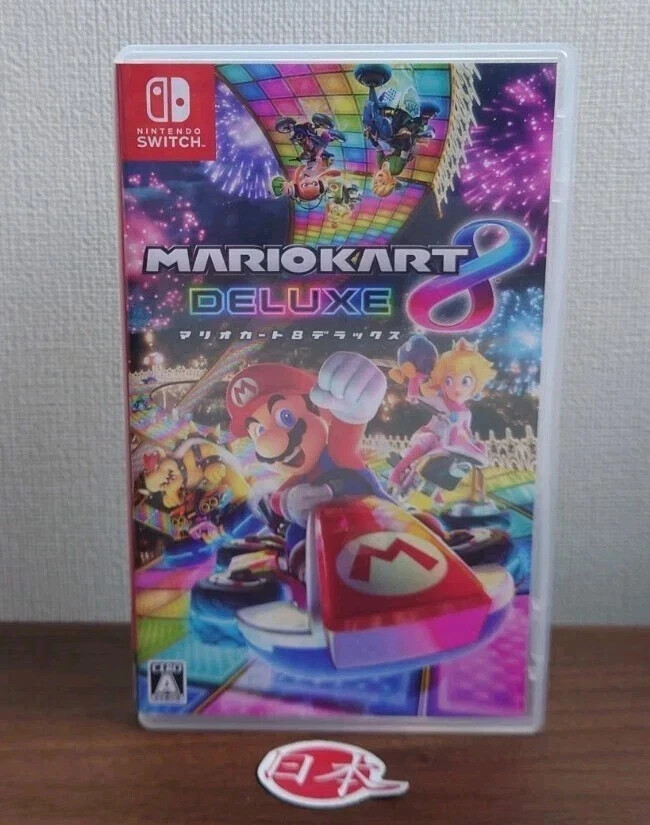 Nintendo Switch Mario Kart 8 Deluxe with Game Card and Case FREE SHIP